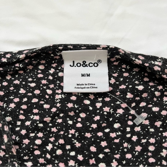 Black and White Spotted Jumpsuit - Picture 7 of 8